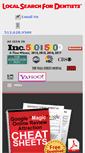 Mobile Screenshot of localsearchfordentists.com